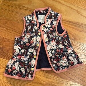 Janie and Jack Peplum floral dress size 12-18 months
